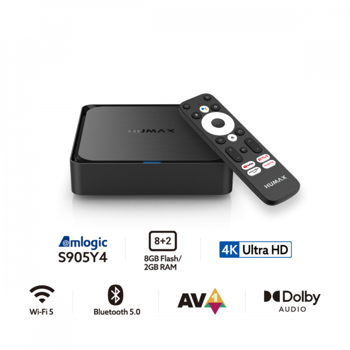 Humax A1 4K Android TV Streaming Box